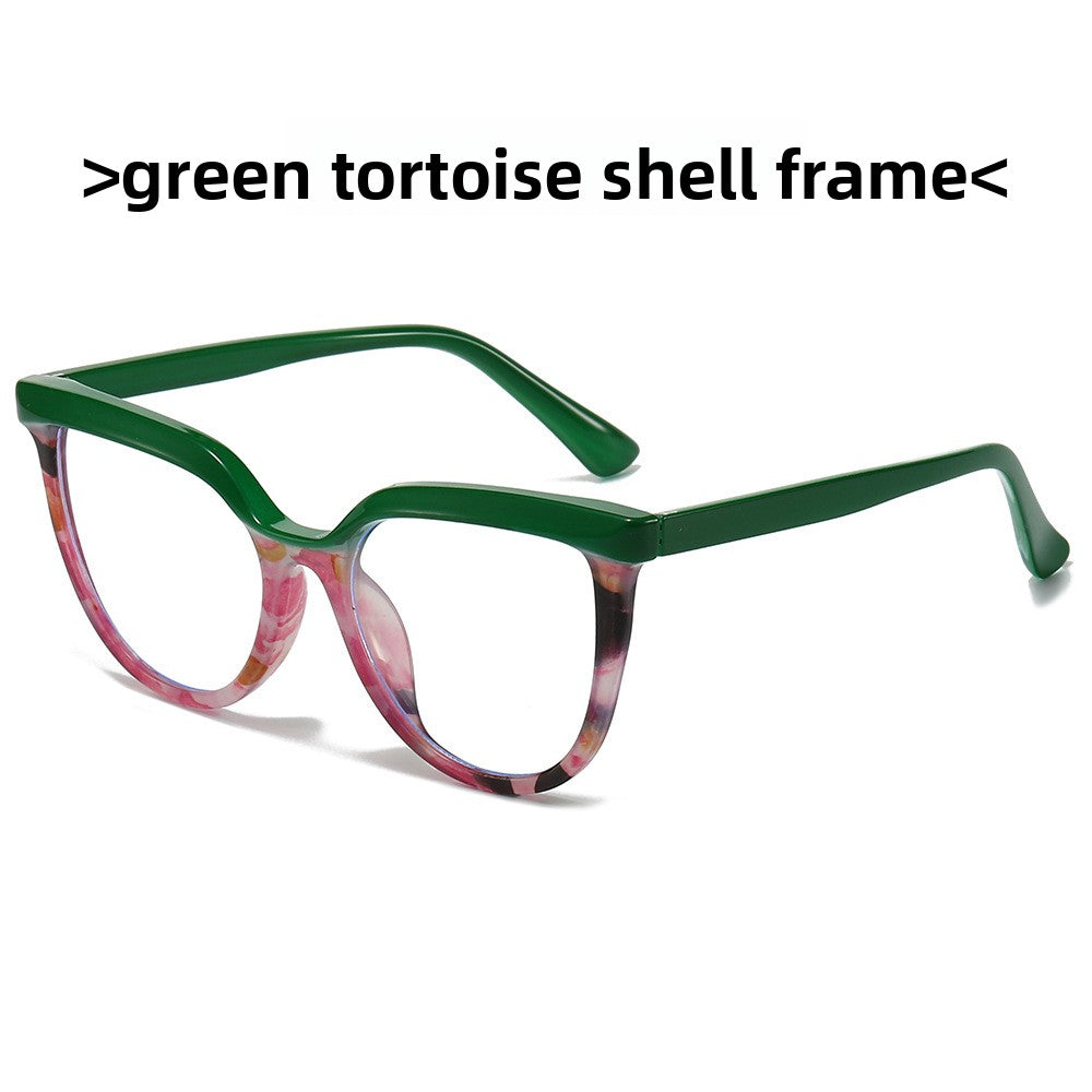 Oval Frame Blue Light Blocking Glasses
