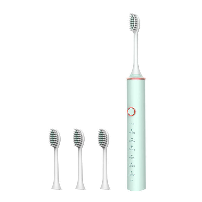 USB Rechargeable Sonic Electric Toothbrush with Multiple Cleaning Modes