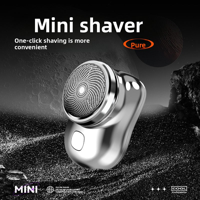 Rechargeable Electric Shaver with 3 Blades