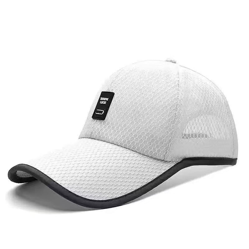 Solar-Powered Fan Hat | 3-Speed Ventilated Sun Hat with UV Protection