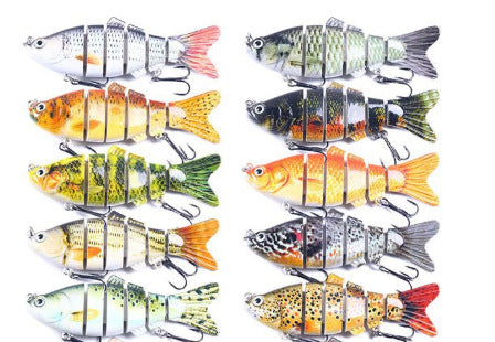 Multi Section Hard Fishing Lure