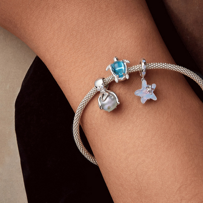 Ocean Series DIY Silver Beads