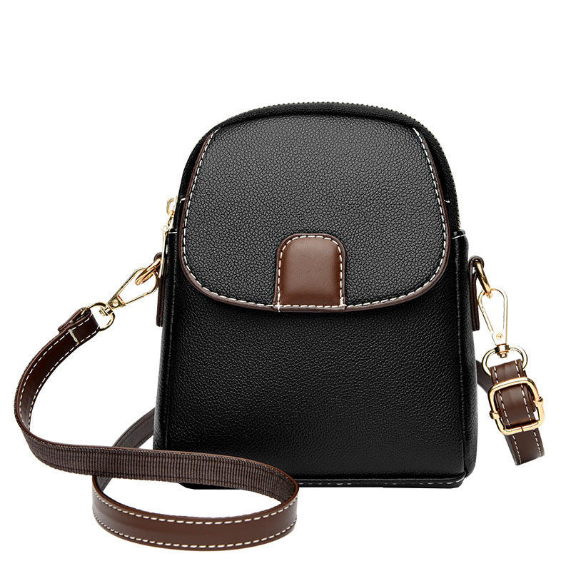 Women's Soft Leather Crossbody Phone Bag