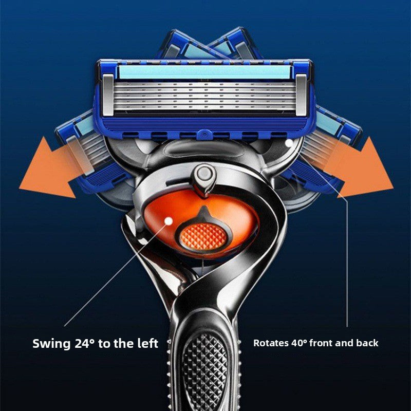 Gillette Compatible Manual Razor with 5 Blades