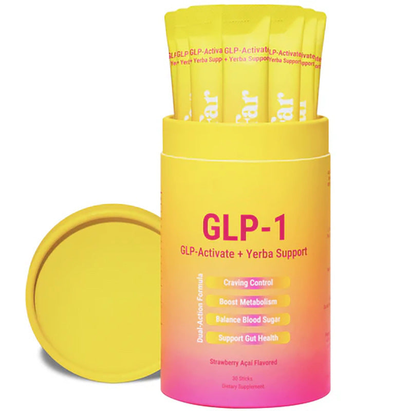 Yerba Mate Strawberry Stick Drink Mix | GLP-1 Support & Natural Energy