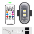 Remote Control LED Strobe Warning Light with USB Charging
