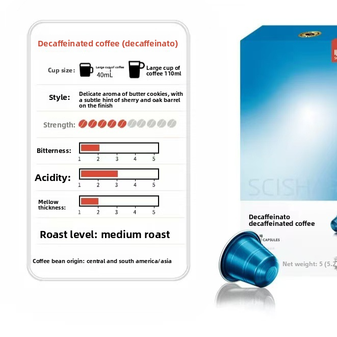 Swiss Imported Coffee Capsules for Nespresso Machines