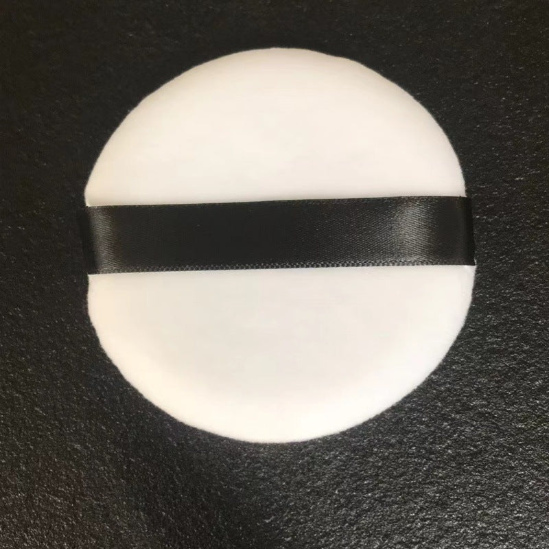 Ultra-Soft Cotton Powder Puff for Setting & Blush