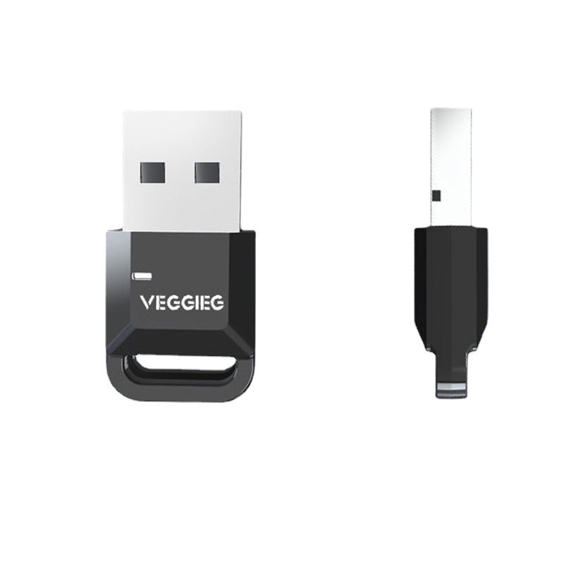 USB Bluetooth 5.0 Adapter – Plug & Play, 20m Range for PC