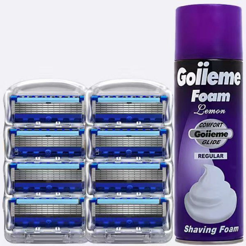 Gillette Compatible Manual Razor with 5 Blades