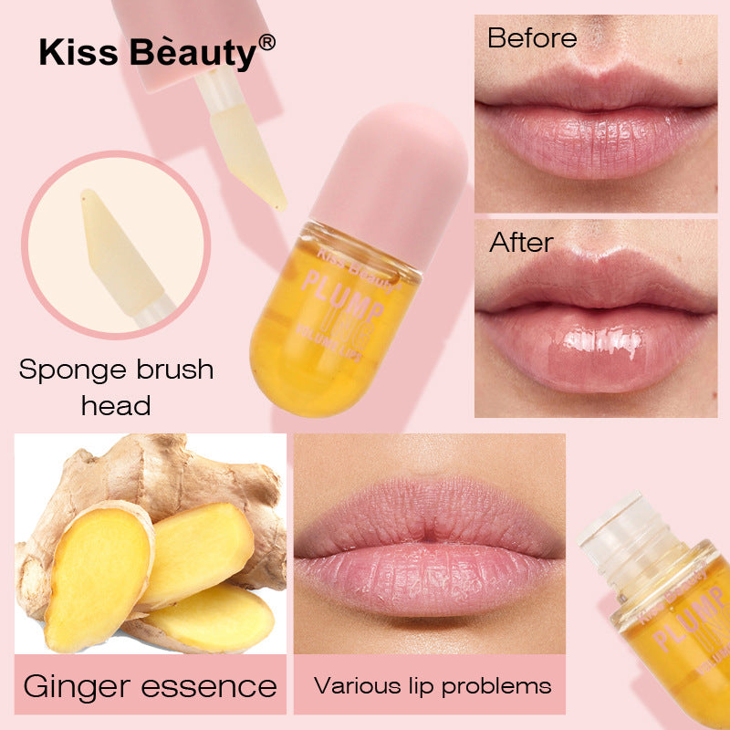 Lip Plumping Capsule Oil | Wrinkle-Reducing & Moisturizing Lip Care