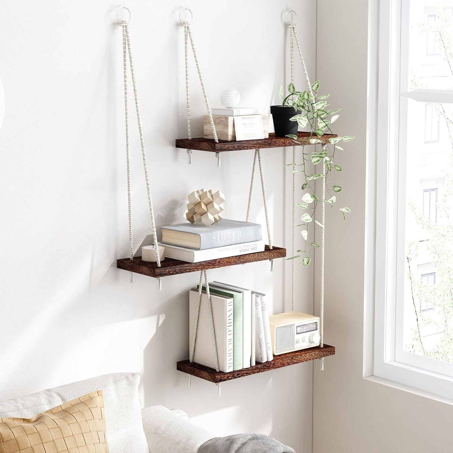 Bohemian Wall Mounted Plant Stand