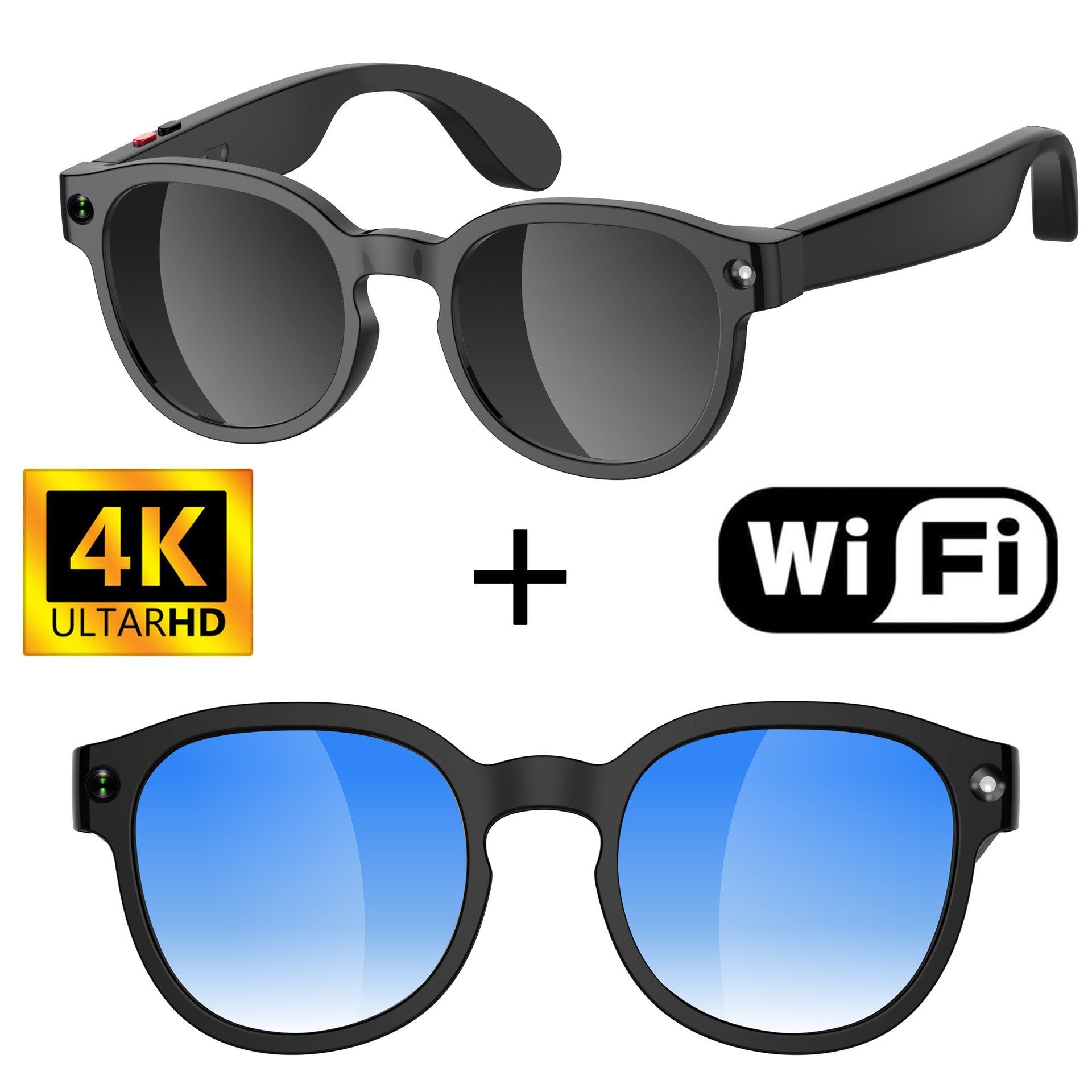 AI Camera Glasses with Voice Translation