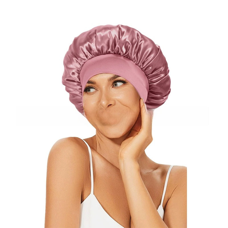 Wide Brim Stretchy Bonnet