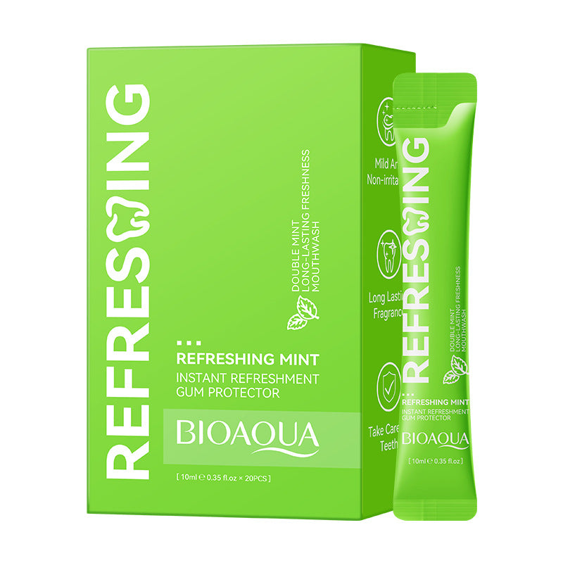 Portable Mouthwash Oral Rinse (10ml x 20pcs)