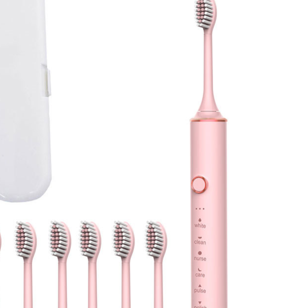 USB Rechargeable Sonic Electric Toothbrush with Multiple Cleaning Modes