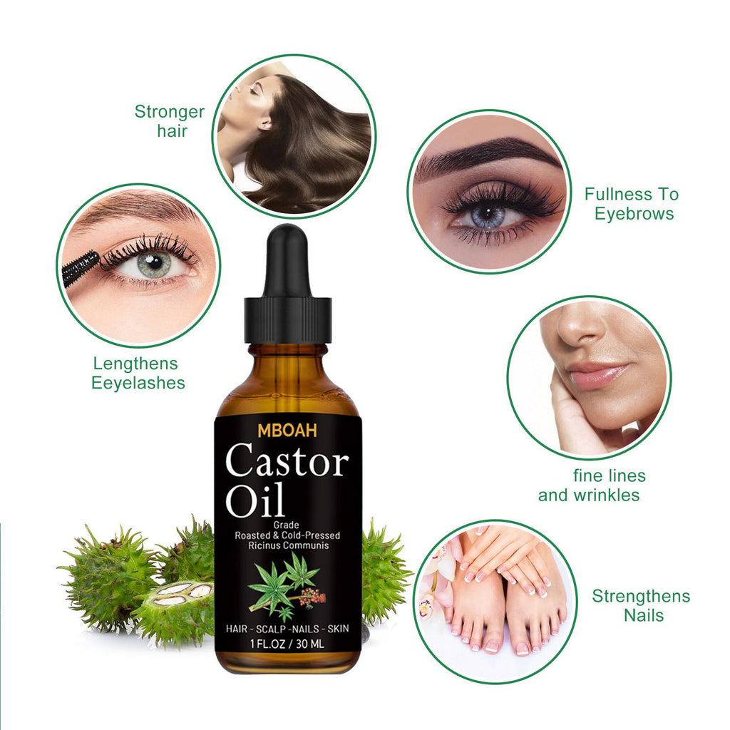 Castor Oil Hair Treatment Liquid  (HEMP)