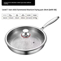 Stainless Steel Hammered Frying Pan