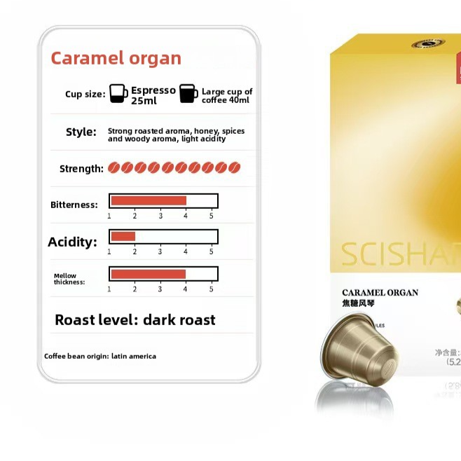 Swiss Imported Coffee Capsules for Nespresso Machines