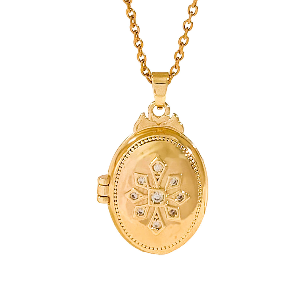 Eight-Pointed Star Necklace