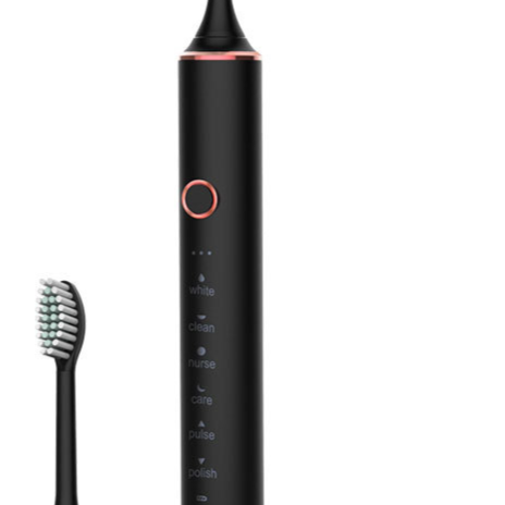 USB Rechargeable Sonic Electric Toothbrush with Multiple Cleaning Modes