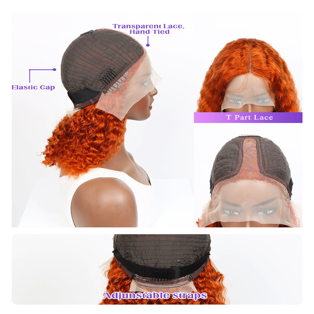 Human Hair Lace Wig Loose Wave