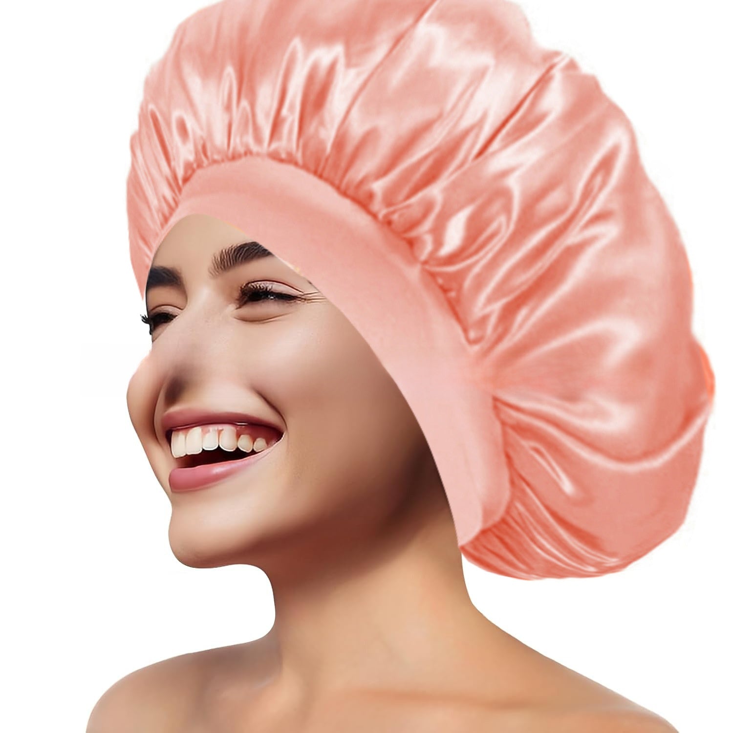 Wide Brim Stretchy Bonnet