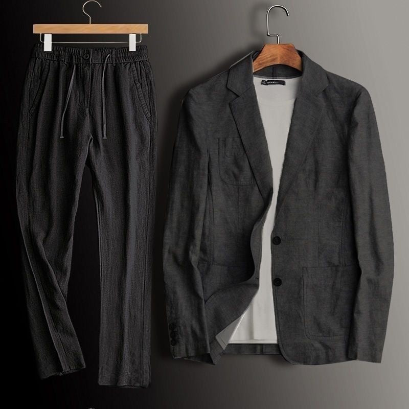 Mens Linen Suit Jacket