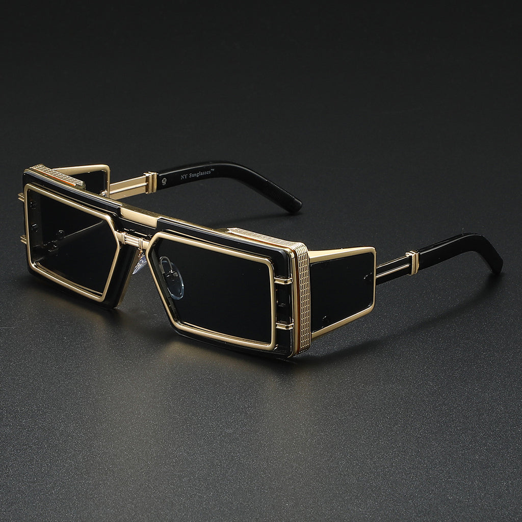 Men's UV400 Square Sunglasses