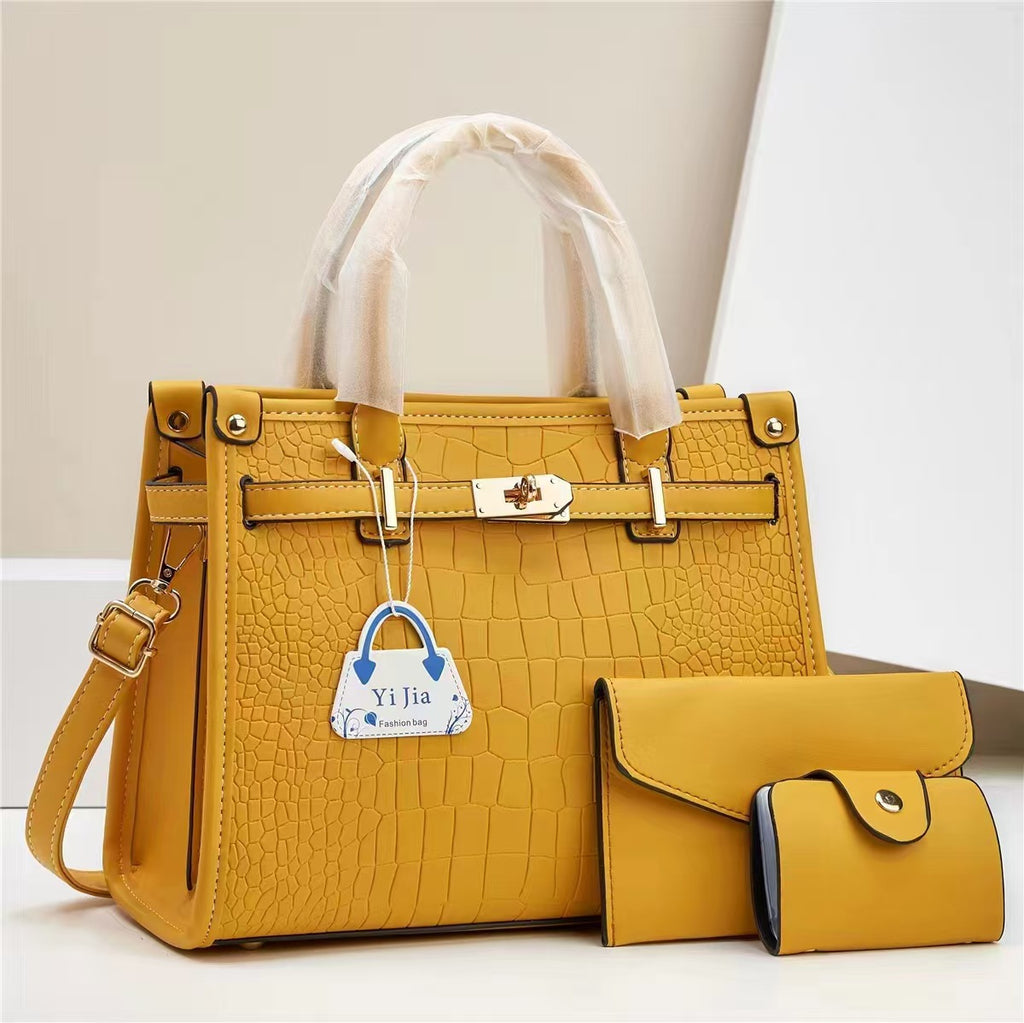 Macaron Three-Piece Fashion Handbag