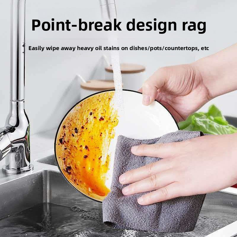 Disposable Microfiber Kitchen Cleaning Cloth