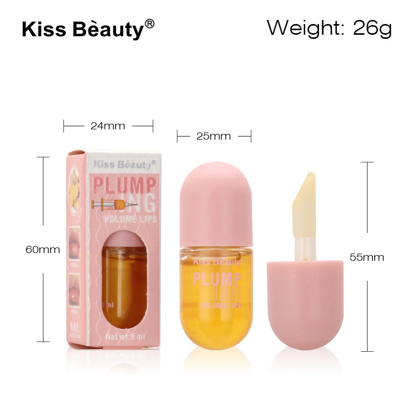 Lip Plumping Capsule Oil | Wrinkle-Reducing & Moisturizing Lip Care