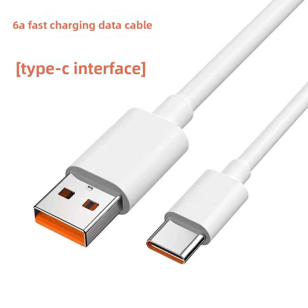 6A Fast Charging USB Cable — Type C & Lightning, Multiple Lengths