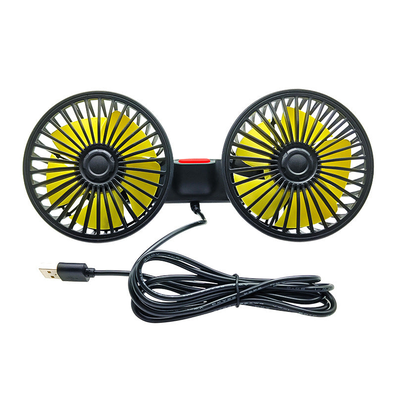 Dual Head Foldable USB  Fan