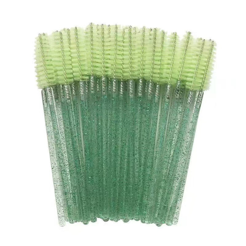 Disposable Eyelash Comb & Eyebrow Brush Set – 50pcs