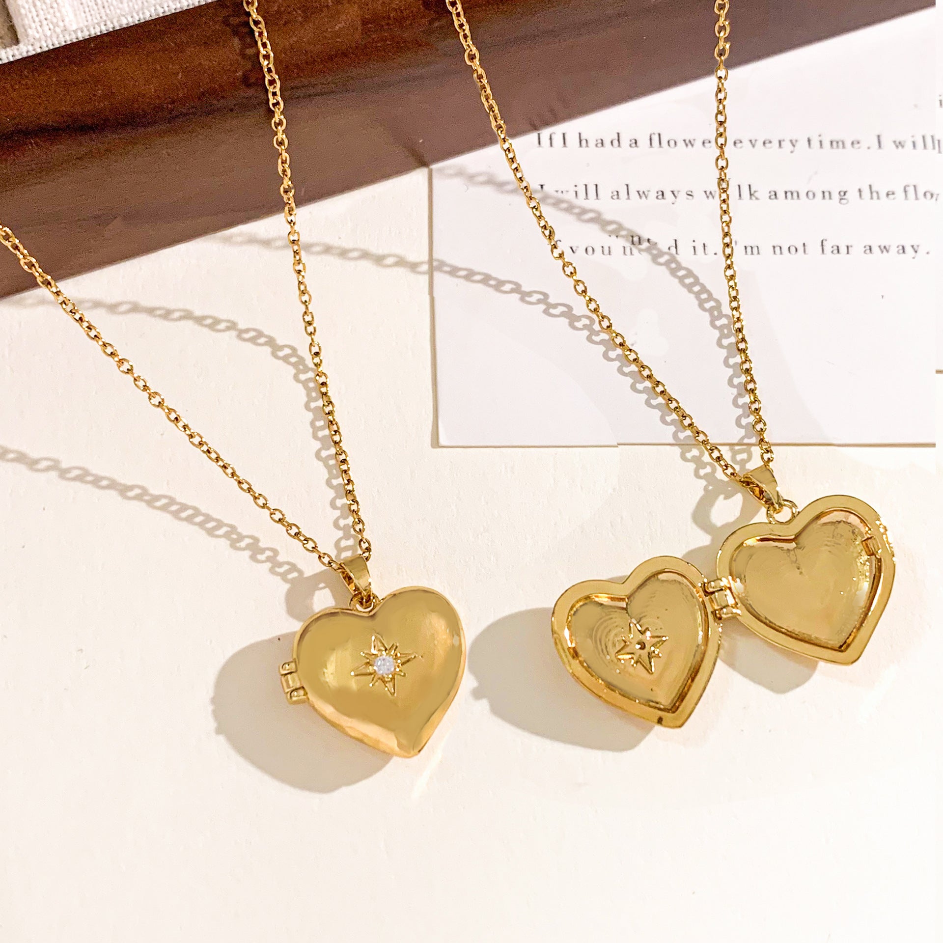 Eight-Pointed Star Necklace