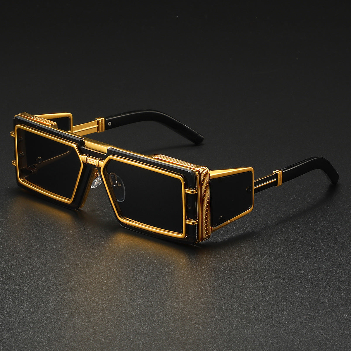 Men's UV400 Square Sunglasses