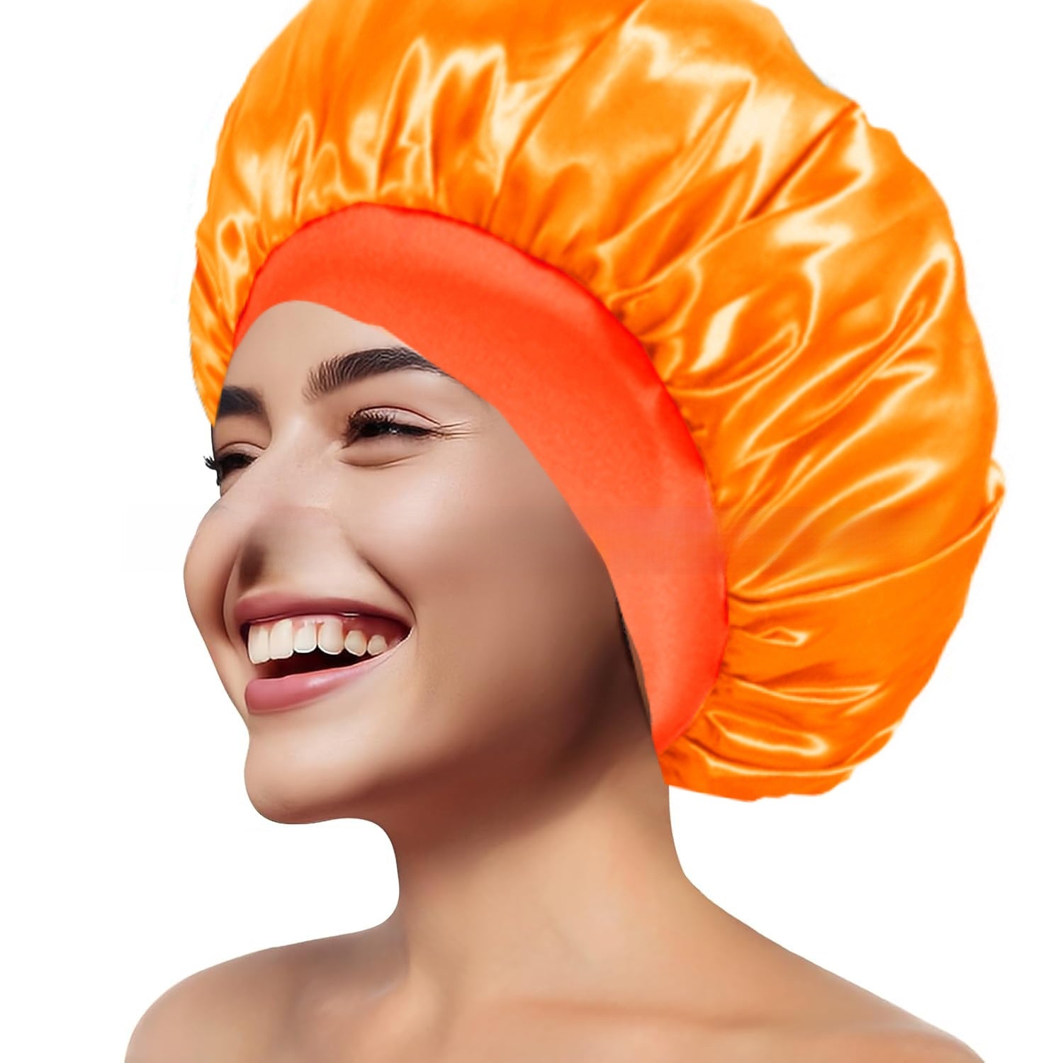 Wide Brim Stretchy Bonnet