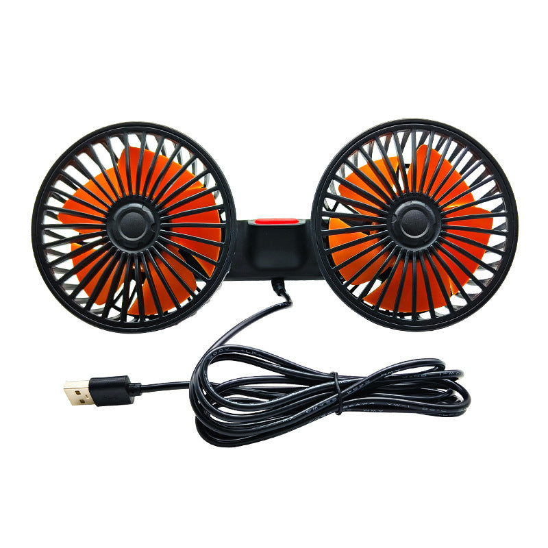 Dual Head Foldable USB  Fan