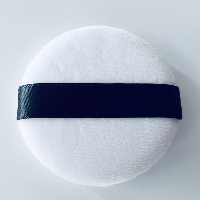 Ultra-Soft Cotton Powder Puff for Setting & Blush