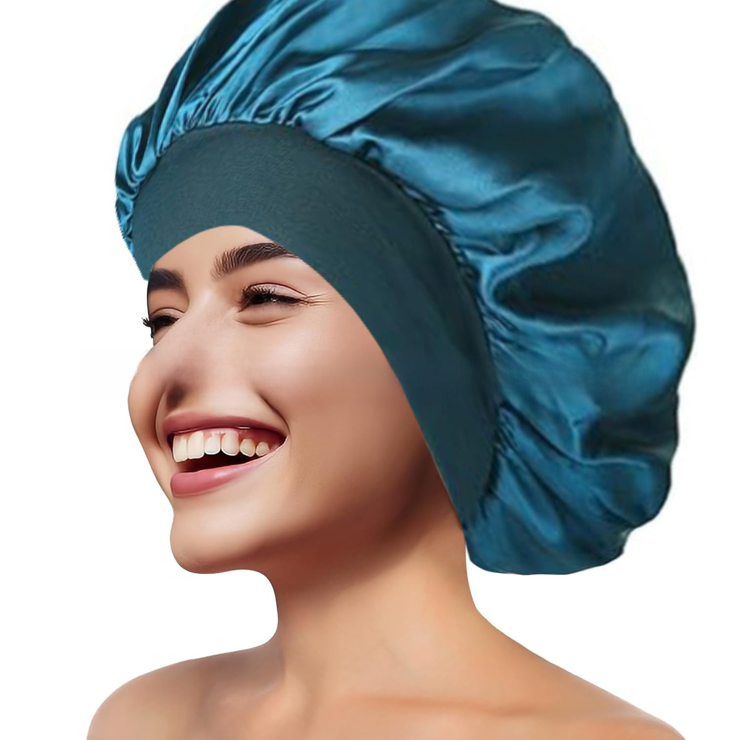 Wide Brim Stretchy Bonnet