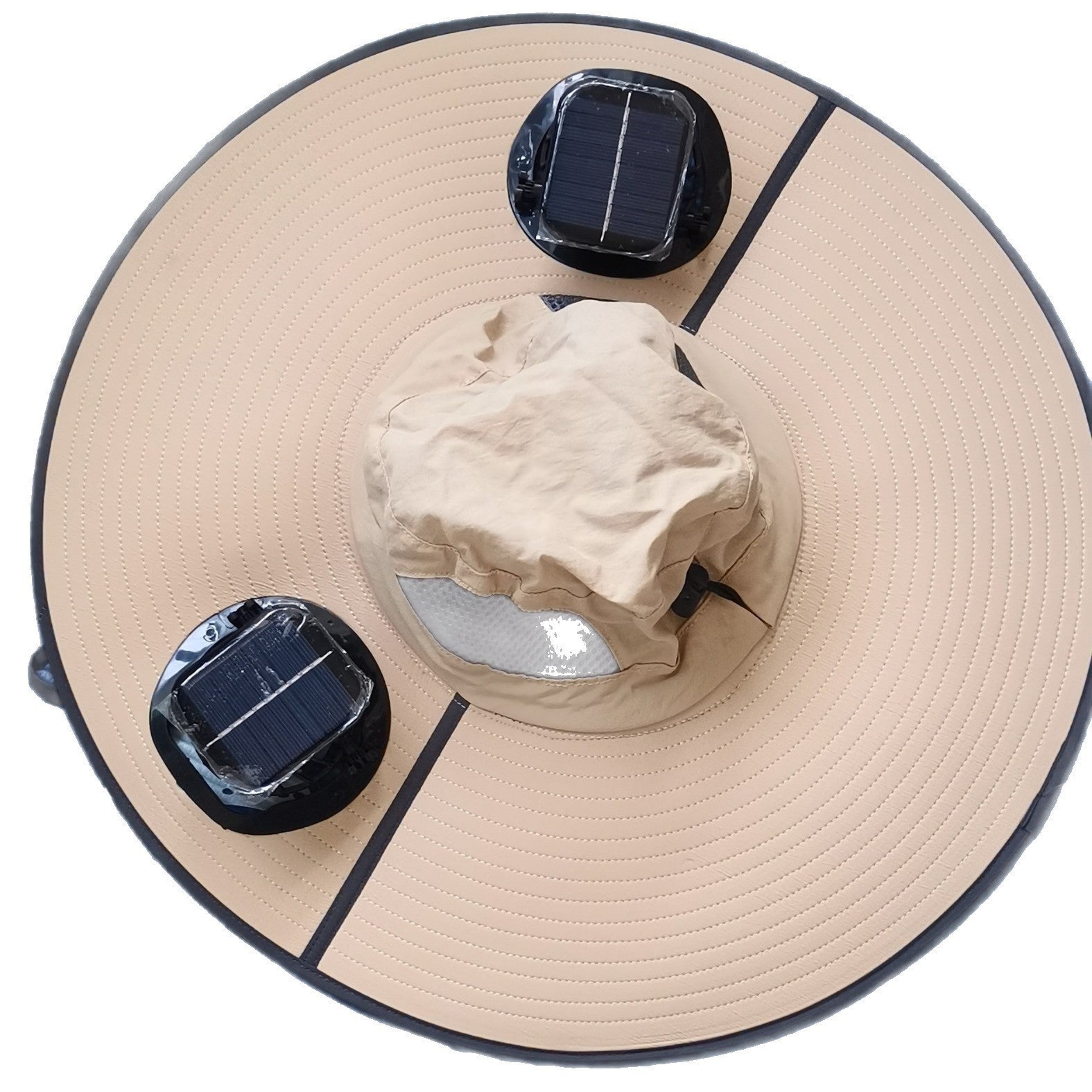 Solar Powered Cooling Fan Hat – 4th of July Outdoor Essential.