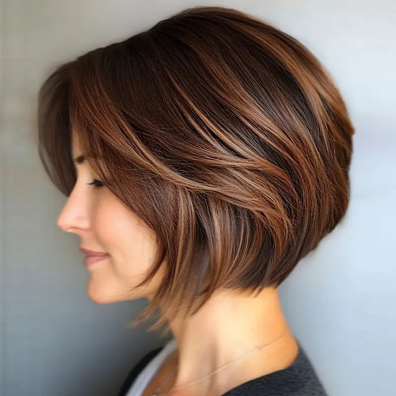 Short Curly Synthetic Hair Wig