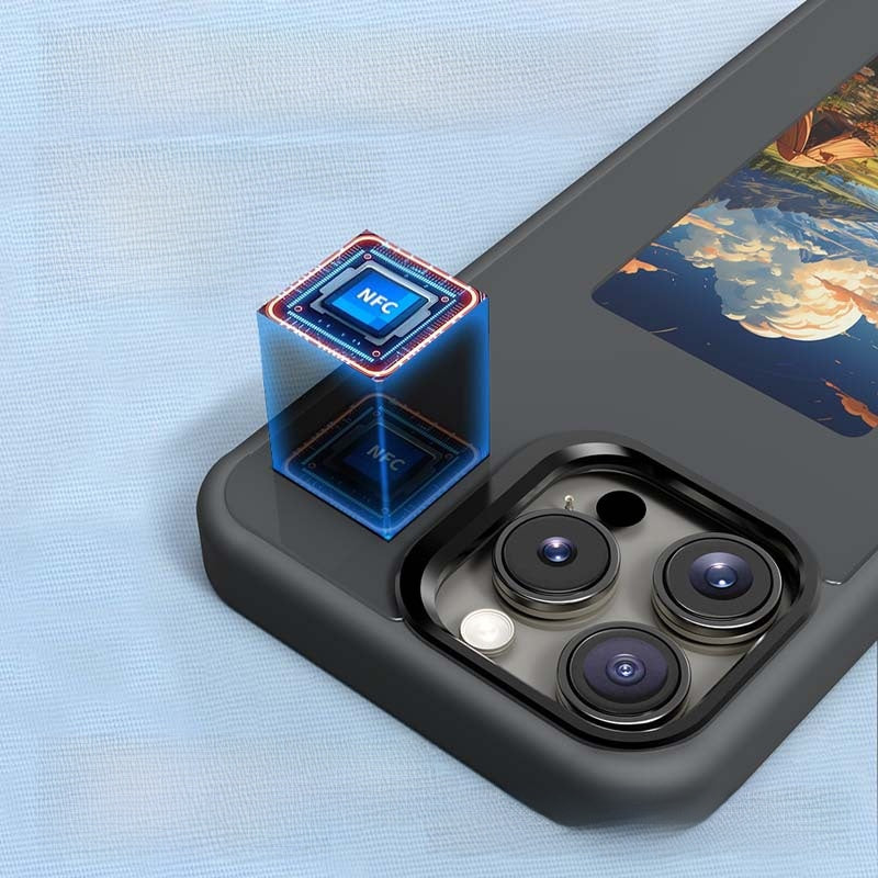 Four-color ink screen phone case