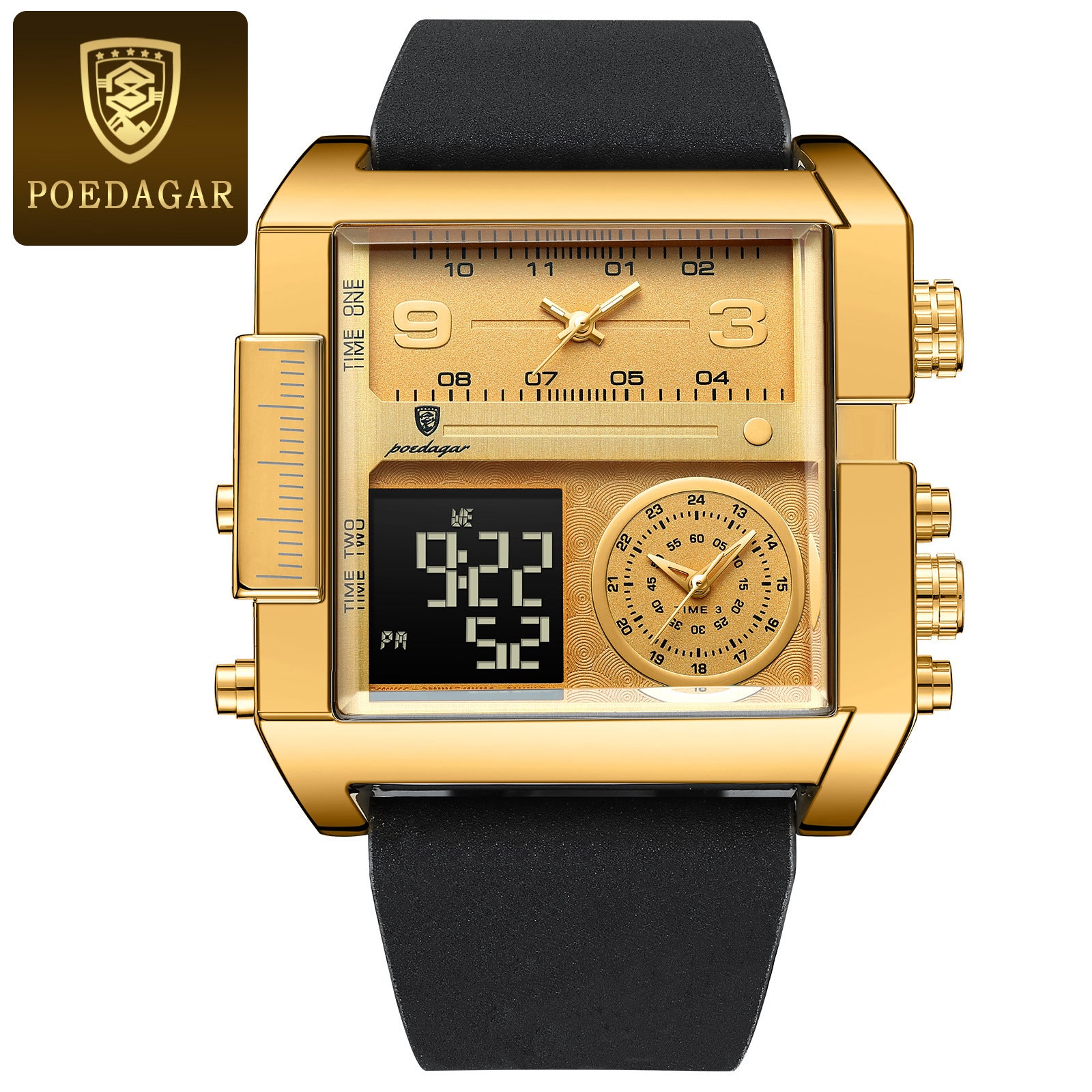 Men's Digital Analog Quartz Watch