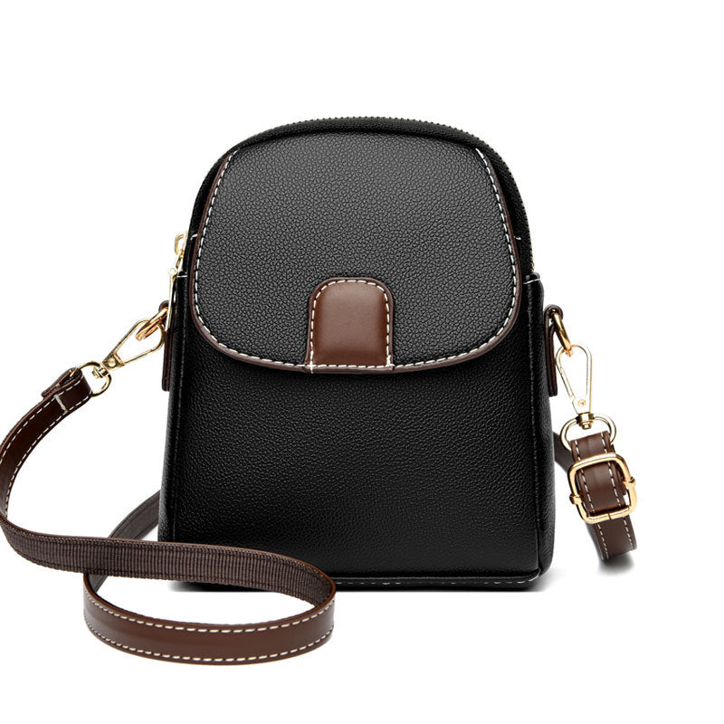 Women's Soft Leather Crossbody Phone Bag